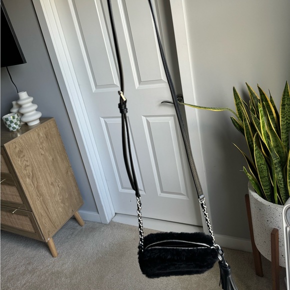 Michael Kors Jet Black Mini Purse - Picture 3 of 4